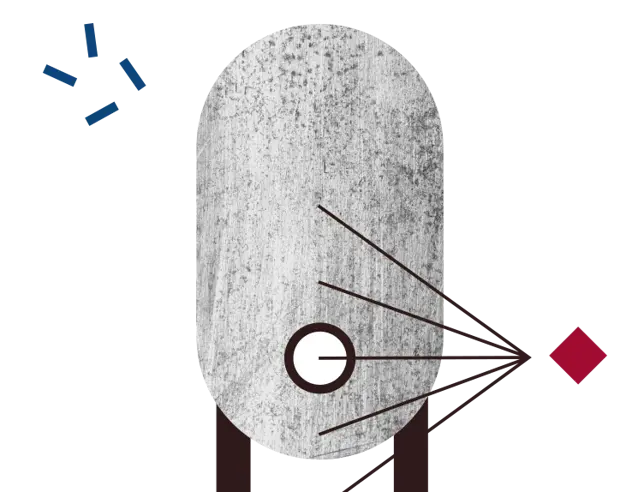 Beer maturation in a tank before bottling.