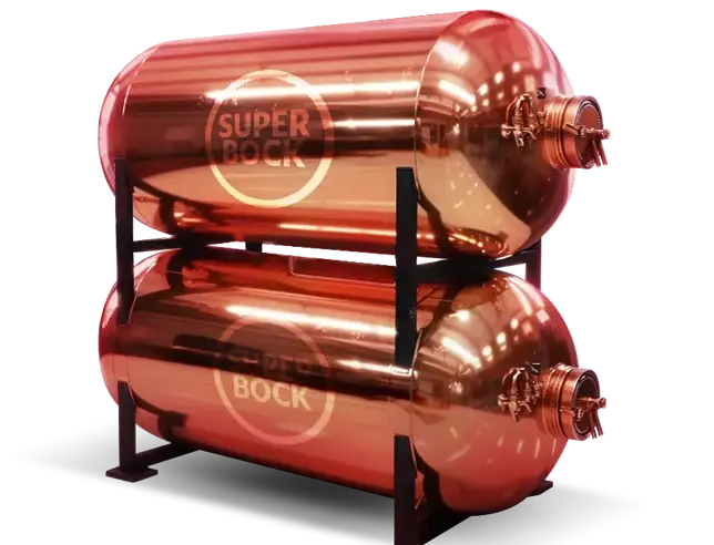 Tanques BeerDrive em pronto de venda